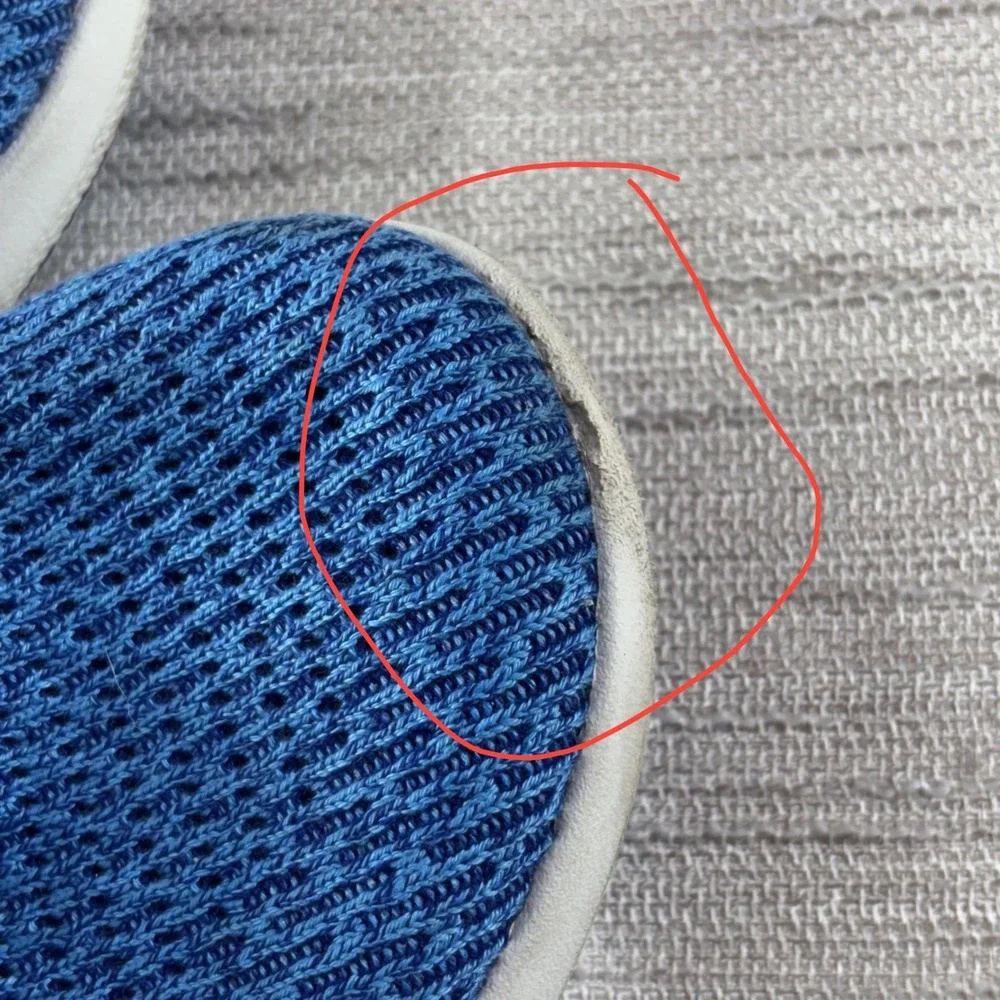 Allbirds Tree Dasher 2 Blue Knit Running‎ Shoes Womens Size 9.5 TD2 Sneakers